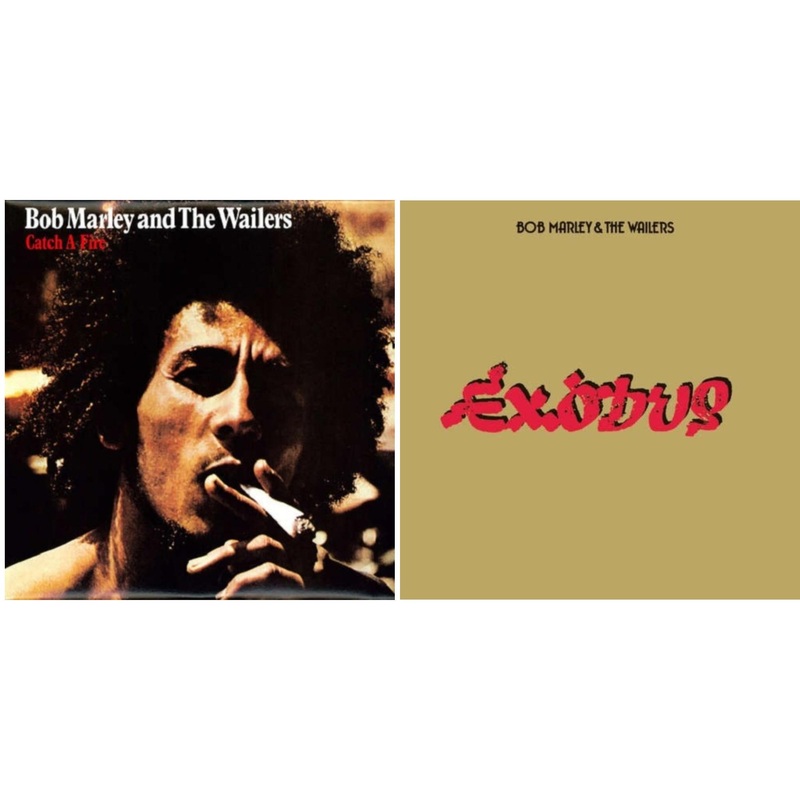 Bob & The Wailers Marley – Catch A Fire & Exodus – LP Vinyl Bundle