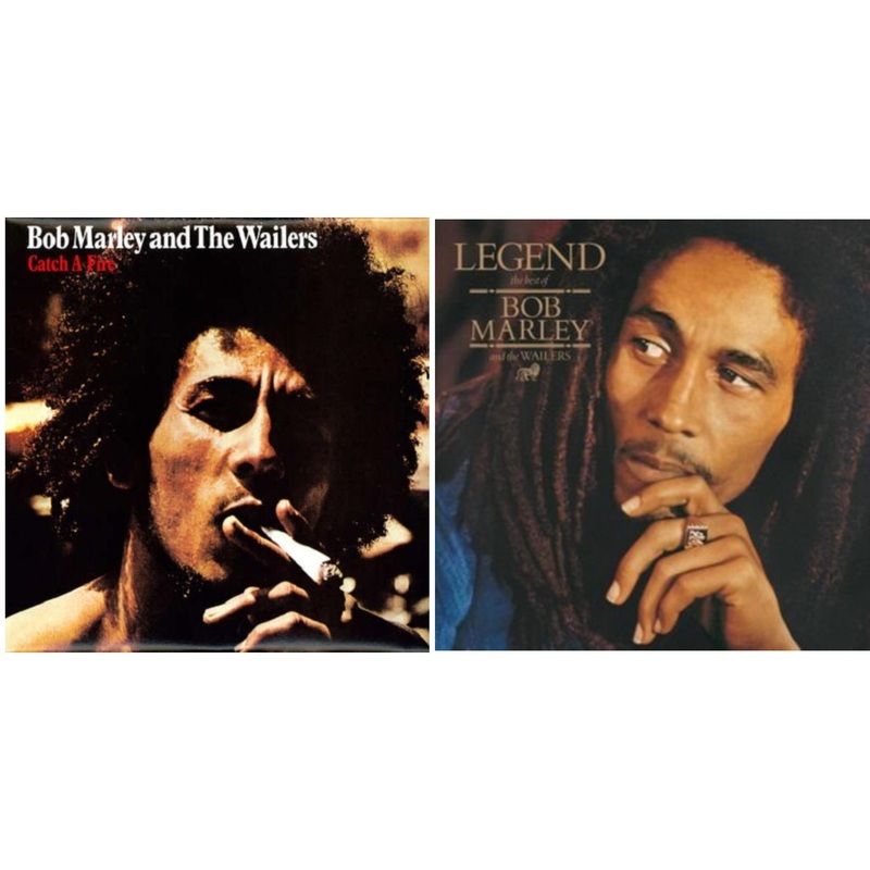 Bob & The Wailers Marley – Catch A Fire & Legend – LP Vinyl Bundle