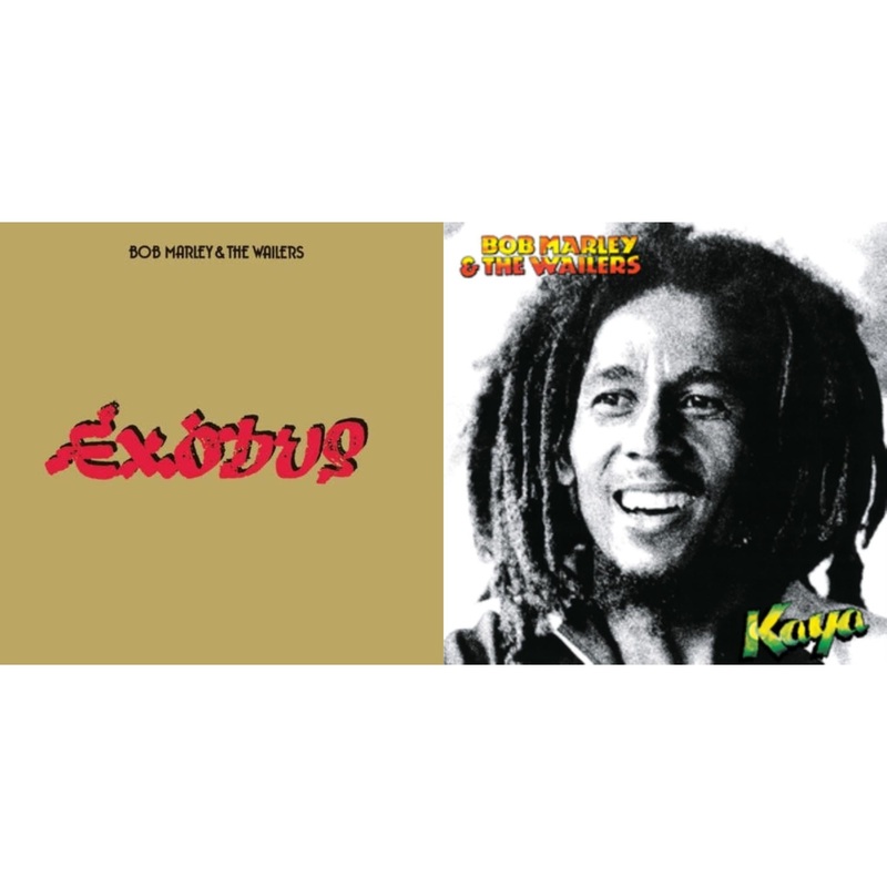 Bob & The Wailers Marley – Exodus & Kaya – LP Vinyl Bundle