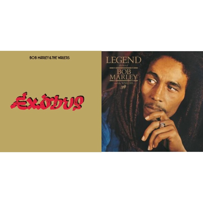 Bob & The Wailers Marley – Exodus & Legend – LP Vinyl Bundle