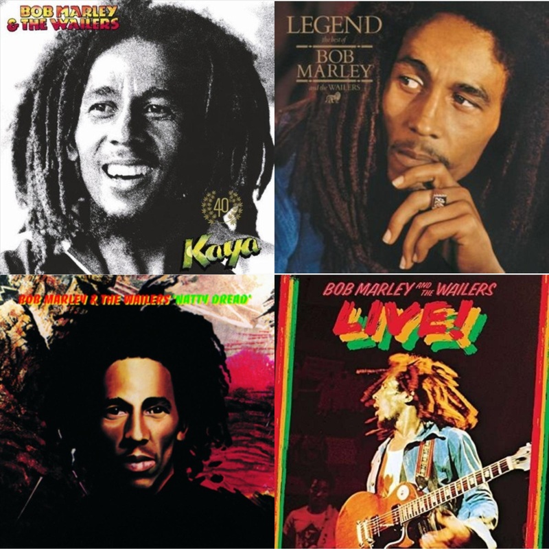 Bob & The Wailers Marley – Kaya 40 (2 LP) & Legend & Natty Dread (180G) & Live (180G)
