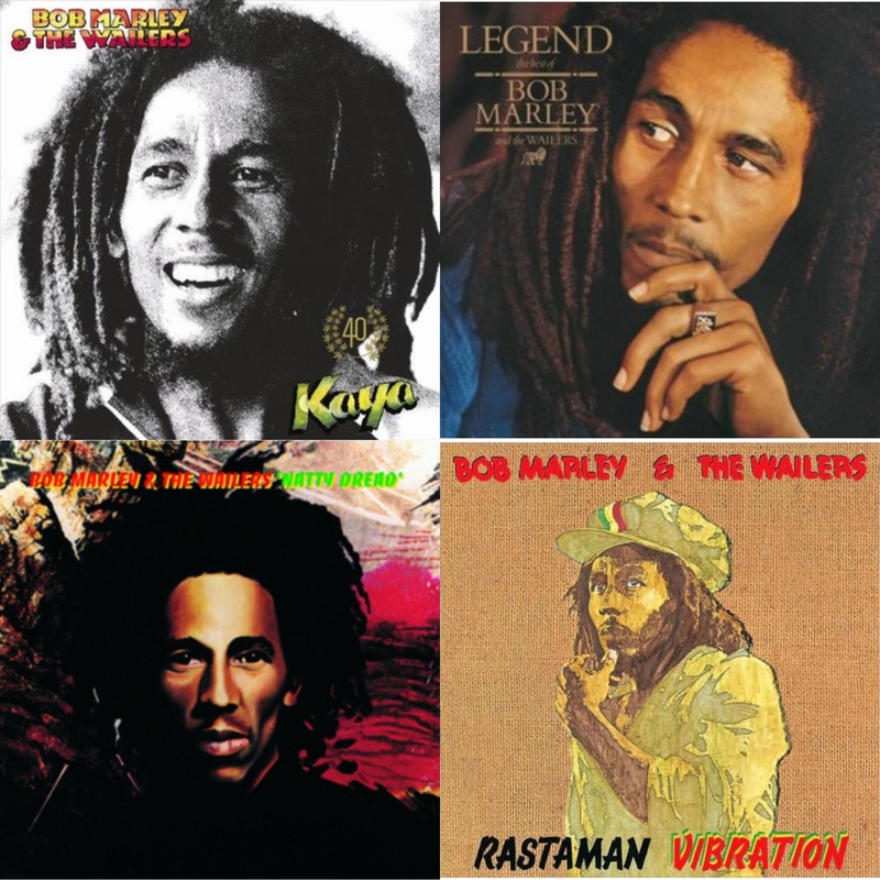 Bob & The Wailers Marley – Kaya 40 (2 LP) & Legend & Natty Dread (180G) & Rastaman Vibration
