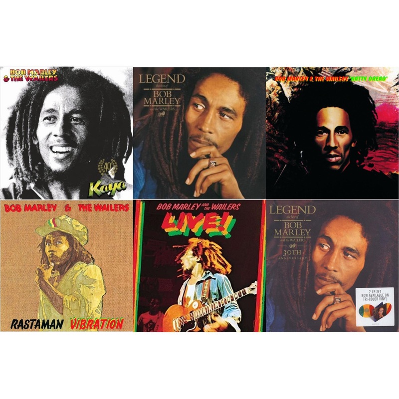 Bob & The Wailers Marley – Kaya 40 (2 LP) & Legend & Natty Dread (180G) & Rastaman Vibration & Live (180G) & Legend (30Th Anniversary)