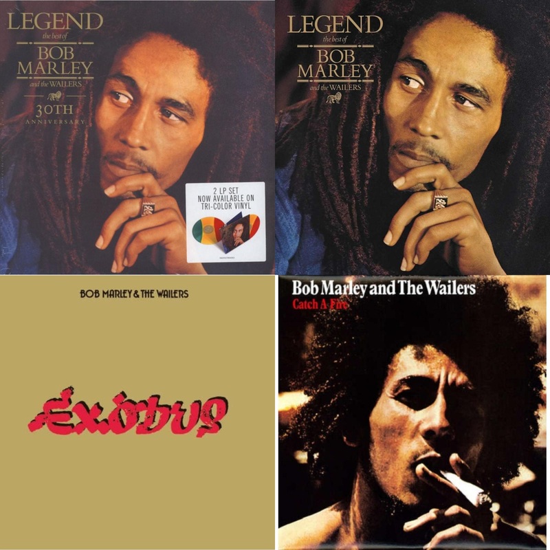 Bob & The Wailers Marley – Legend (30Th Anniversary) & Legend – The Best Of Bob Marley & The Wailers (2LP) & Exodus & Catch A Fire
