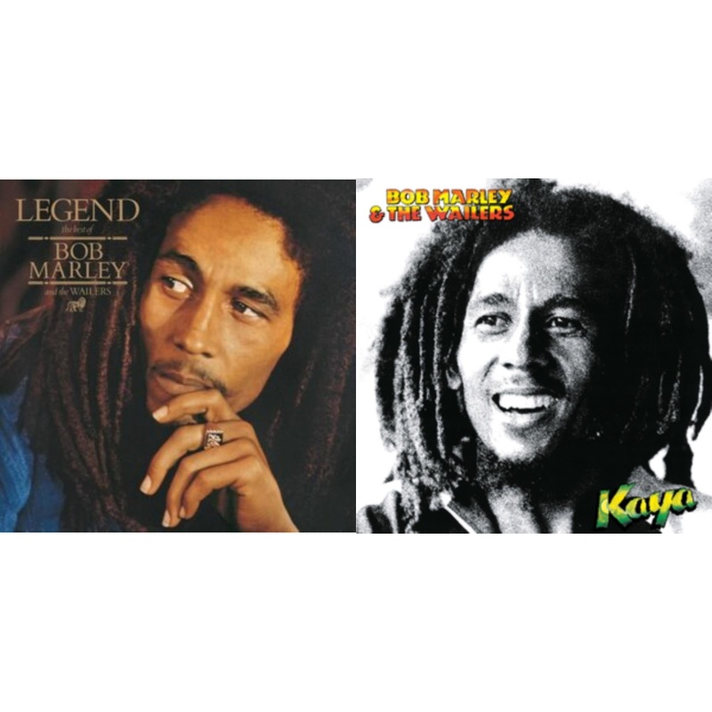 Bob & The Wailers Marley – Legend & Kaya – LP Vinyl Bundle