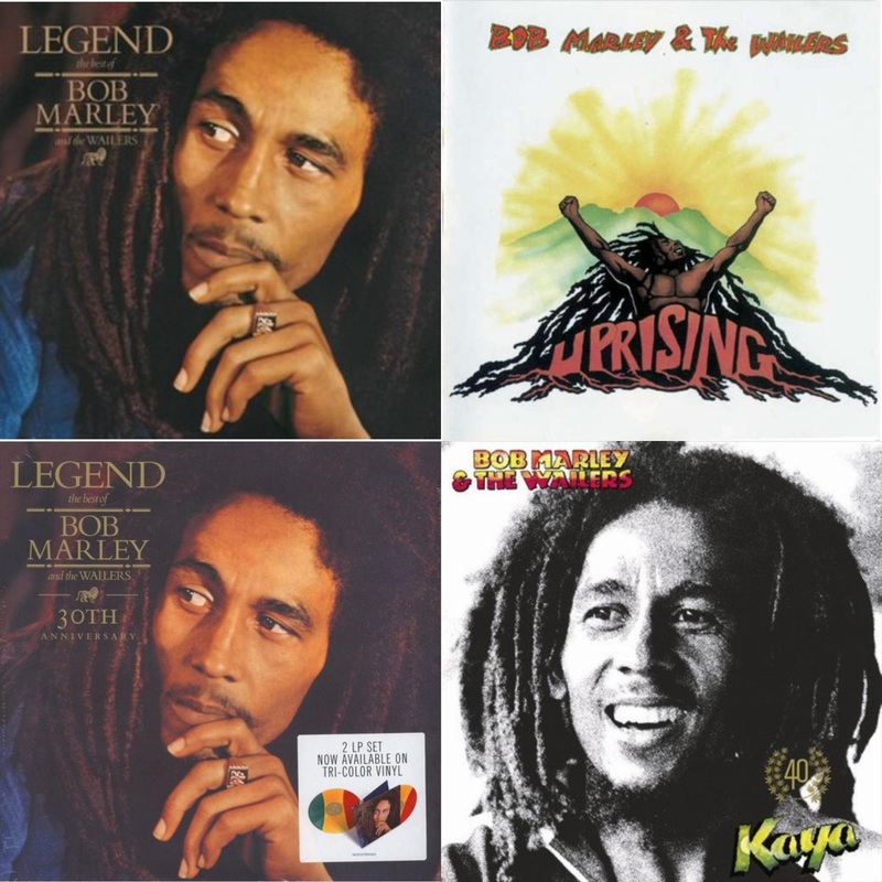 Bob & The Wailers Marley – Legend & Uprising & Legend (30Th Anniversary) & Kaya 40 (2 LP)
