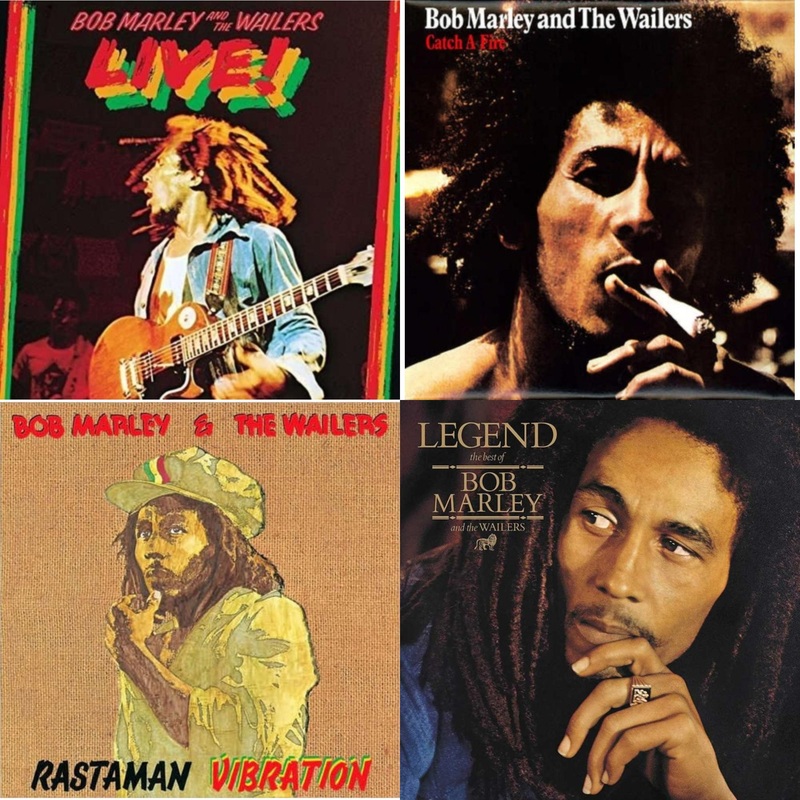 Bob & The Wailers Marley – Live (180G) & Catch A Fire & Rastaman Vibration & Legend – The Best Of Bob Marley & The Wailers (2LP)