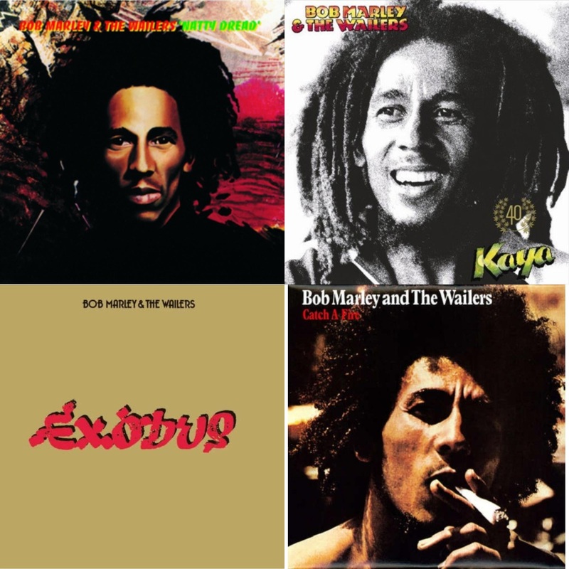 Bob & The Wailers Marley – Natty Dread (180G) & Kaya 40 (2 LP) & Exodus & Catch A Fire