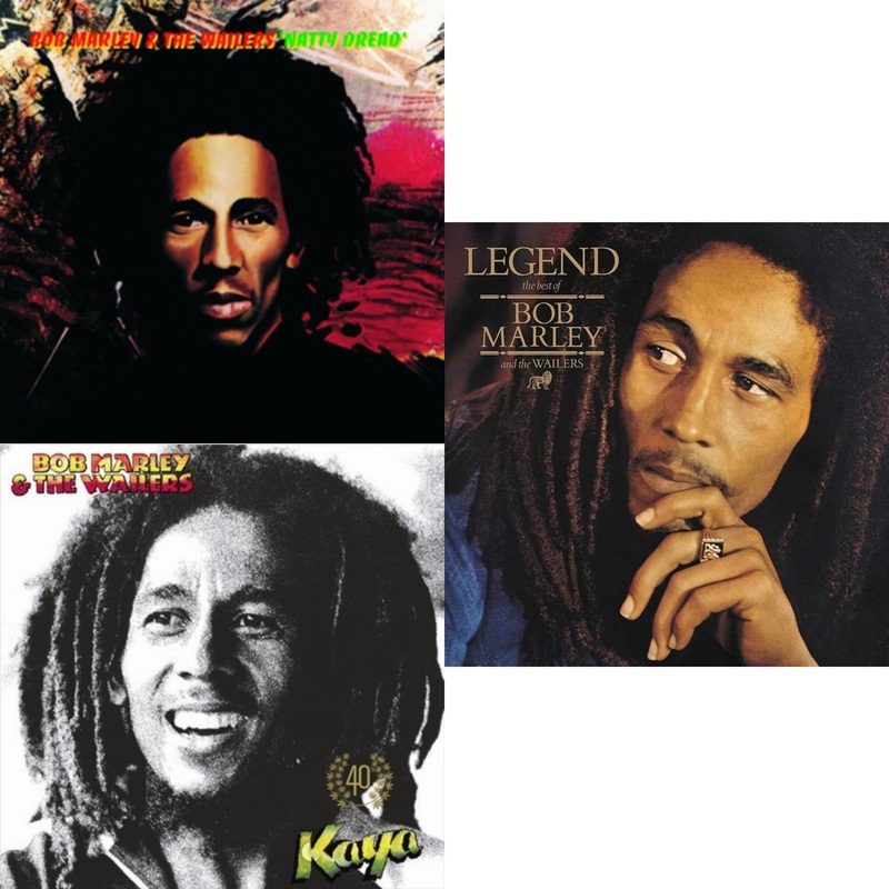 Bob & The Wailers Marley – Natty Dread (180G) & Kaya 40 (2 LP) & Legend – The Best Of Bob Marley & The Wailers (2LP)