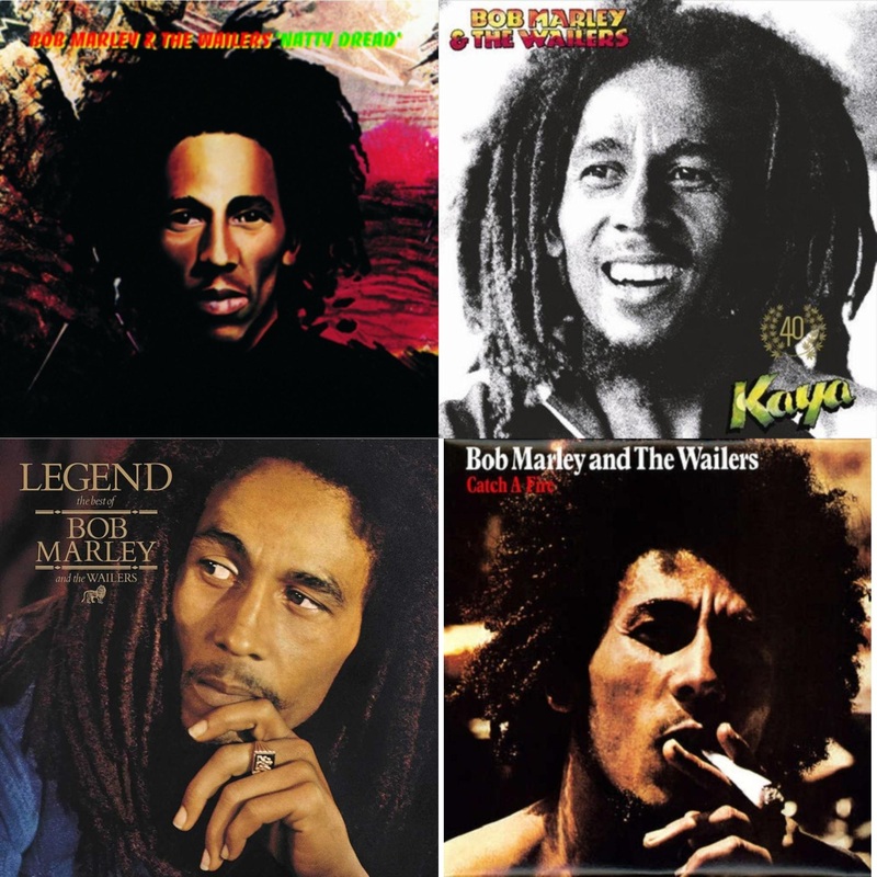Bob & The Wailers Marley – Natty Dread (180G) & Kaya 40 (2 LP) & Legend – The Best Of Bob Marley & The Wailers (2LP) & Catch A Fire