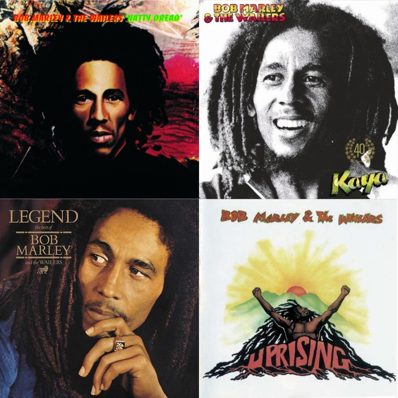 Bob & The Wailers Marley – Natty Dread (180G) & Kaya 40 (2 LP) & Legend – The Best Of Bob Marley & The Wailers (2LP) & Uprising