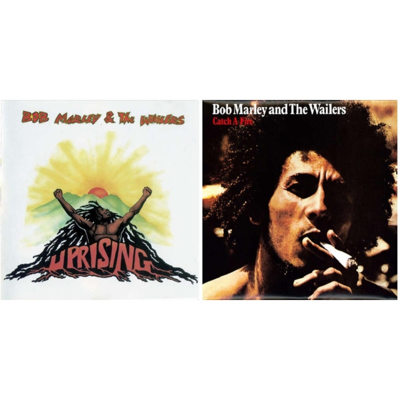 Bob & The Wailers Marley – Uprising & Catch A Fire – LP Vinyl Bundle