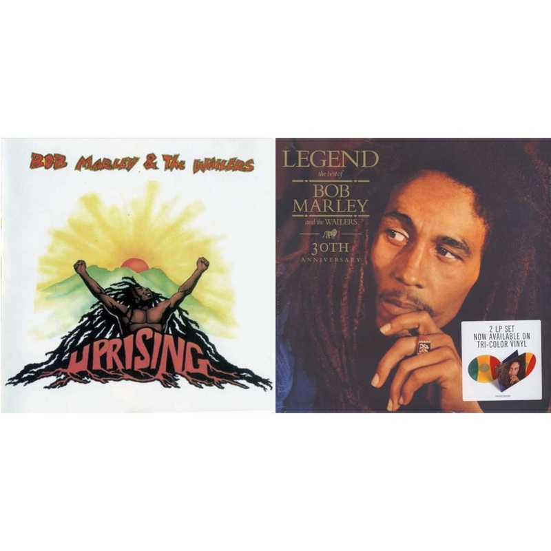 Bob & The Wailers Marley – Uprising & Legend (30Th Anniversary) – LP Vinyl Bundle