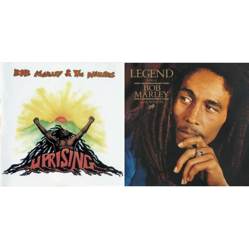 Bob & The Wailers Marley – Uprising & Legend – LP Vinyl Bundle