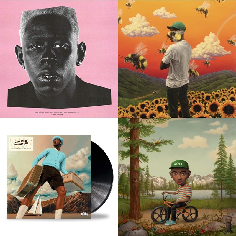 The Creator Tyler – Igor (X) (150G) & Flower Boy (2LP/150G) & Call Me If You Get Lost (X) (2LP) & Wolf (X) (2LP/Hot Pink Vinyl)