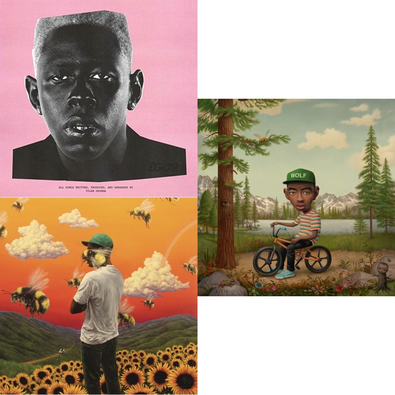The Creator Tyler – Igor (X) (150G) & Flower Boy (2LP/150G) & Wolf (X) (2LP/Hot Pink Vinyl)