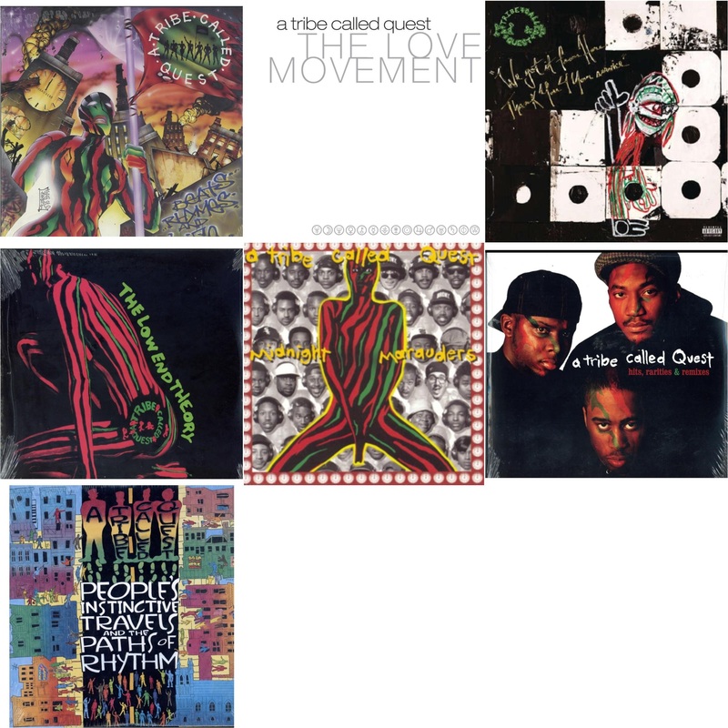 Tribe Called Quest – Beats Rhymes & Life & Love Movement (X) (3LP) & We Got It From Here Thank You 4 Your Service (X) (2LP/150G) & Low End Theory & Midnight Marauders & Hits, Rarities & Remixes & Peoples Instinctive Travels & Paths Of Rhythm