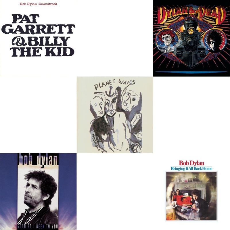 Bob Dylan – Pat Garrett & Billy The Kid & Good As I Been To You & Planet Waves & Dylan & The Dead & Bringing It All Back Home – CD Bundle