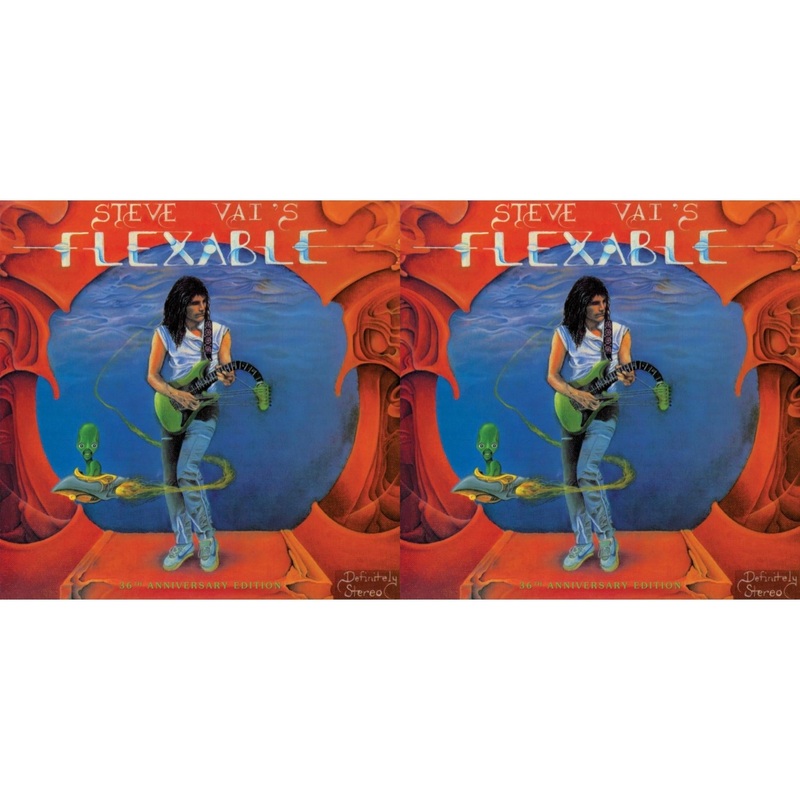 Steve Vai – Flex-Able (36Th Anniversary/180G) & Flex-Able (36Th Anniversary/Picture Disc) – LP Vinyl Bundle