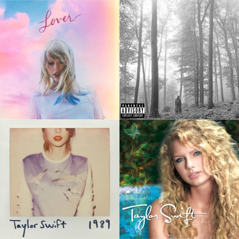 Taylor Swift – Lover & Folklore (X) & 1989 & Taylor Swift – CD Bundle