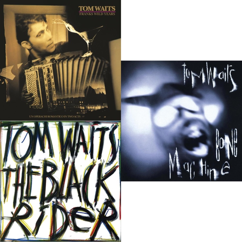 Tom Waits – Frank’s Wild Years (Remaster) & Black Rider (Remaster) & Bone Machine (Remaster) – LP Vinyl Bundle