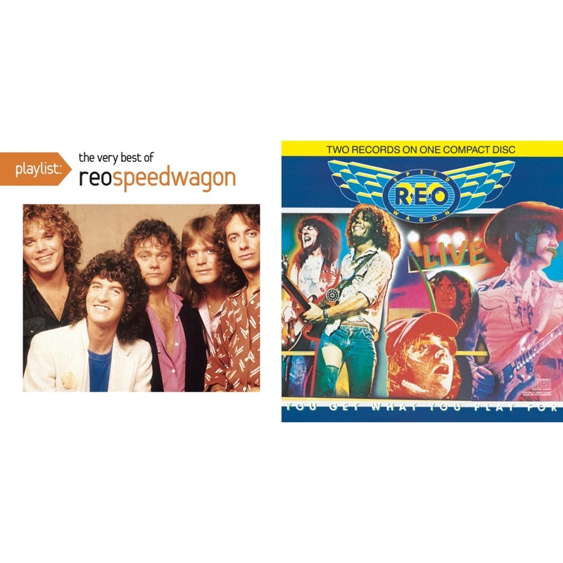 Reo Speedwagon – Playlist: Very Best Of Reo Speedwagon & Live: You Get What You Play For – CD Bundle