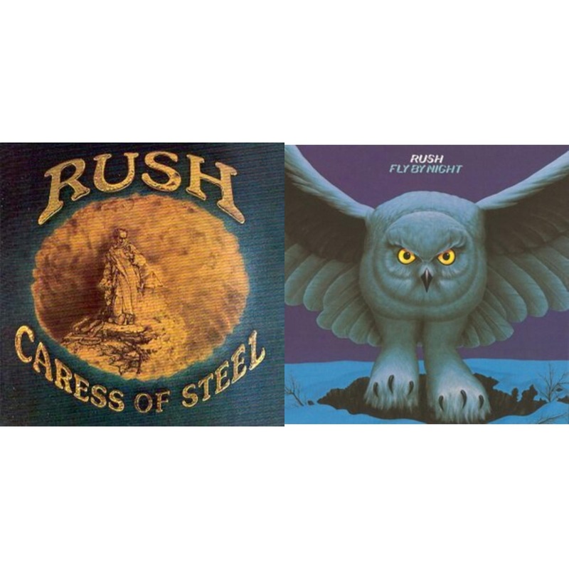 Rush – Caress Of Steel & Fly By Night – CD Bundle