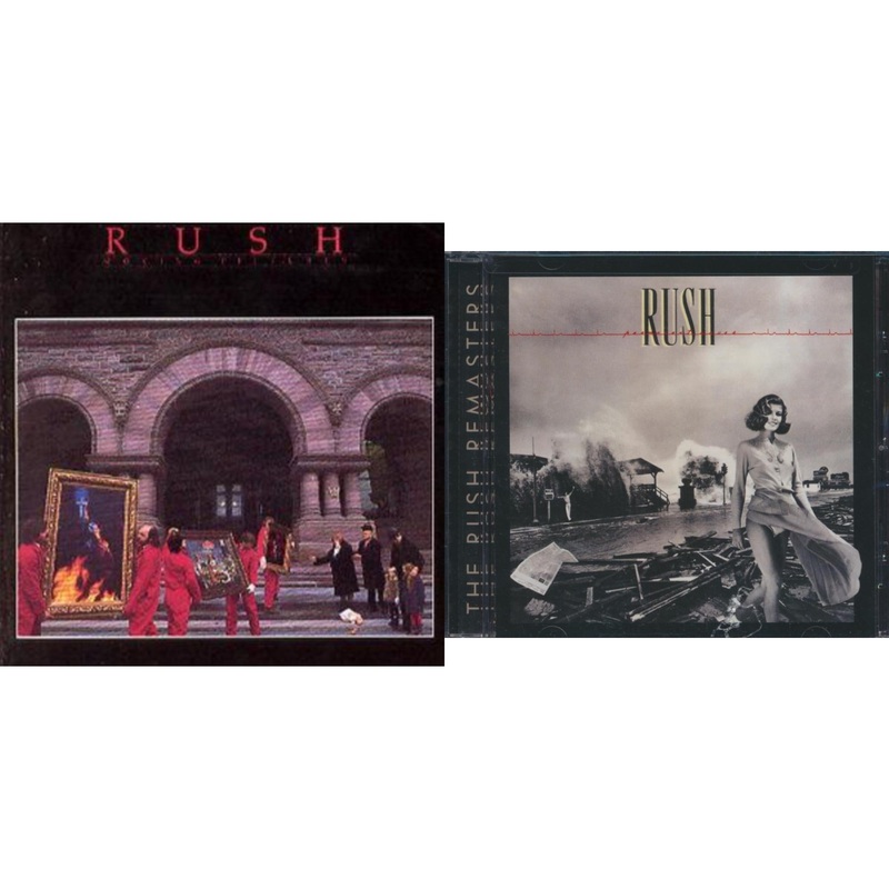Rush – Moving Pictures (Remastered) & Permanent Waves – CD Bundle