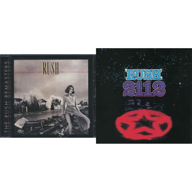 Rush – Permanent Waves & 2112 – CD Bundle