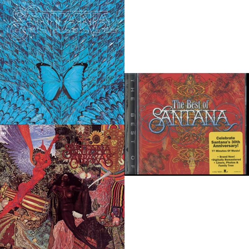 Santana – Borboletta & Abraxas & Best Of Santana – CD Bundle