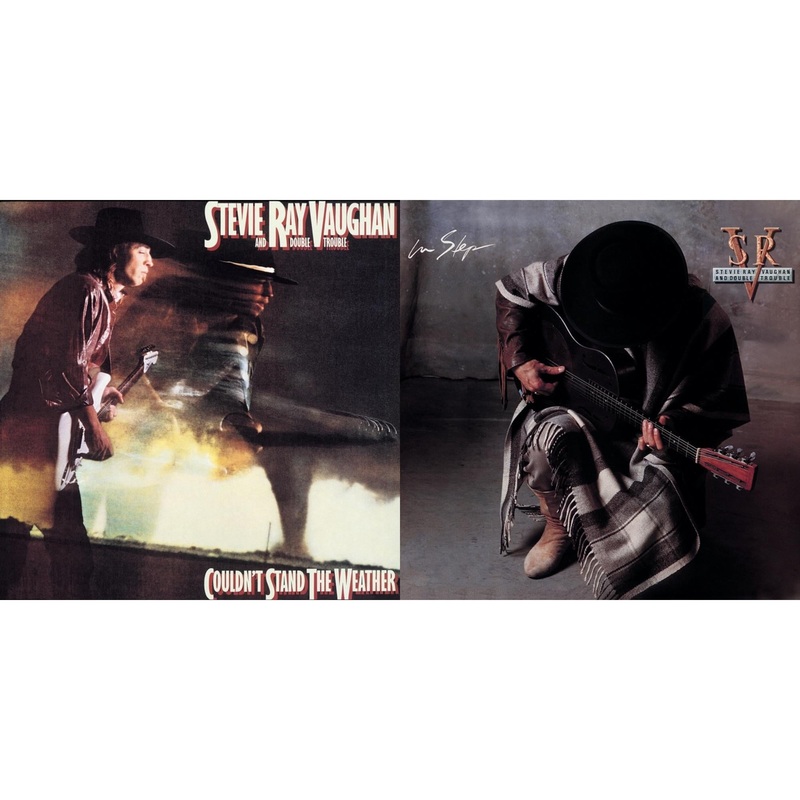 Stevie Ray & Double Trouble Vaughan – Couldn’t Stand The Weather & In Step – CD Bundle