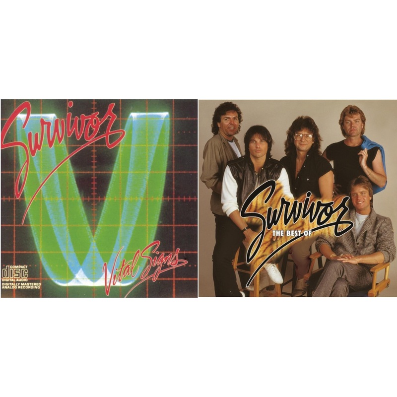 Survivor – Vital Signs & Best Of Survivor – CD Bundle