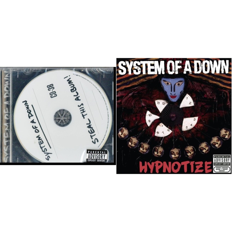 System Of A Down – Steal This Album & Hypnotize – CD Bundle