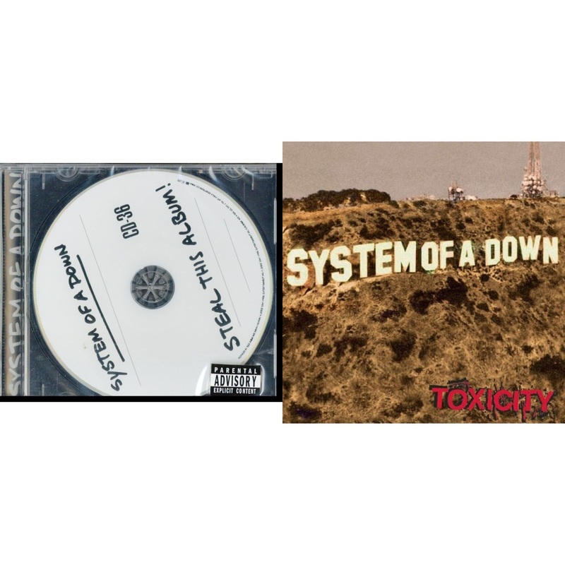 System Of A Down – Steal This Album & Toxicity – CD Bundle