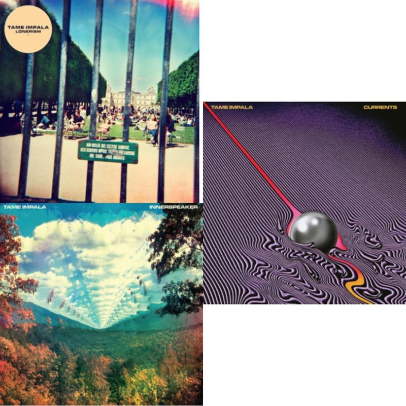 Tame Impala – Lonerism & Innerspeaker & Currents – CD Bundle