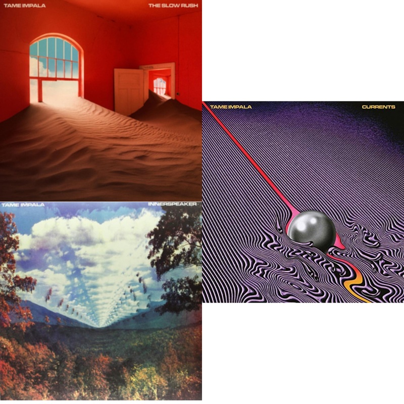 Tame Impala – Slow Rush (2LP) & Innerspeaker & Currents