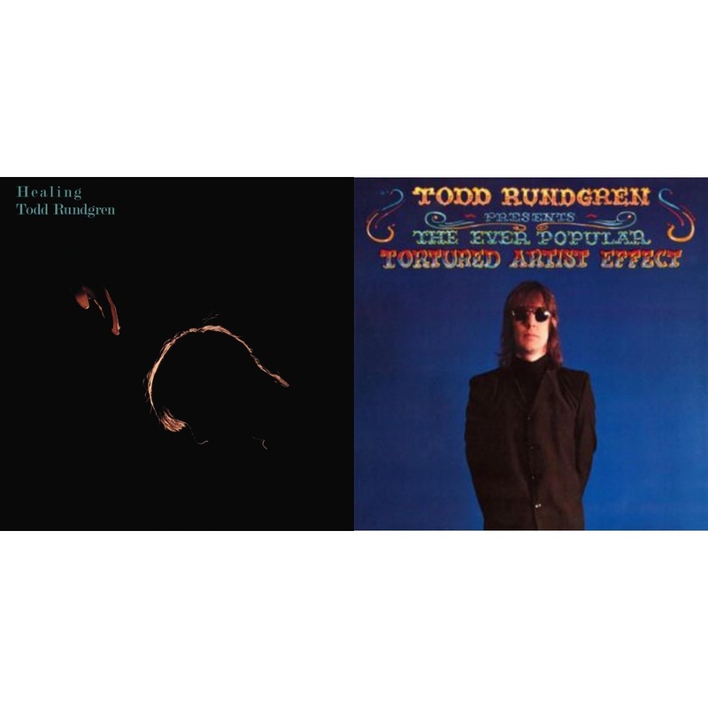 Todd Rundgren – Healing (Clear LP Vinyl/Translucent Blue 7Inch) & Ever Popular Tortured Artist Effect (180G/Limited Edition/Gatefold Cover)
