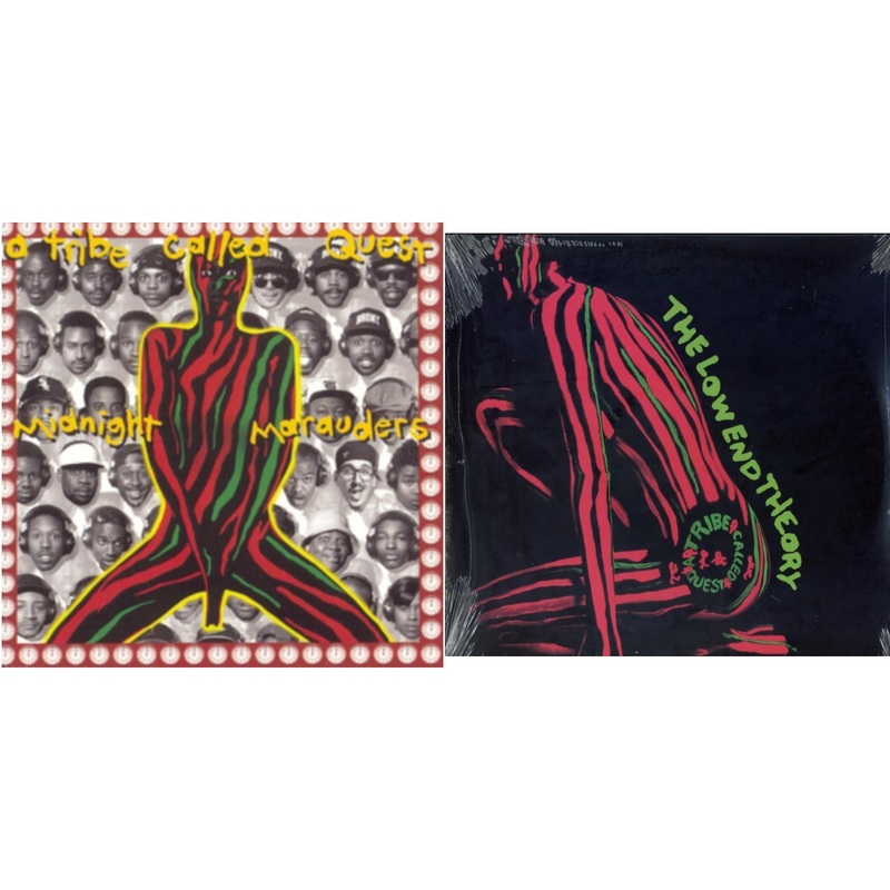 Tribe Called Quest – Midnight Marauders & Low End Theory – LP Vinyl Bundle