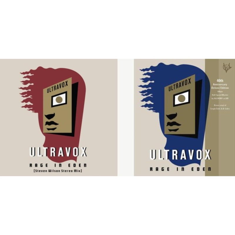 Ultravox – Rage In Eden (Steven Wilson Stereo Mix) (2LP) & Rage In Eden (40Th Anniversary/Half-Speed Master)