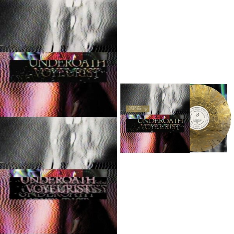 Underoath – Voyeurist (Cerebellum LP Vinyl) & Voyeurist (Deluxe Coke Bottle Clear LP Vinyl) & Voyeurist (Golden Age LP Vinyl)
