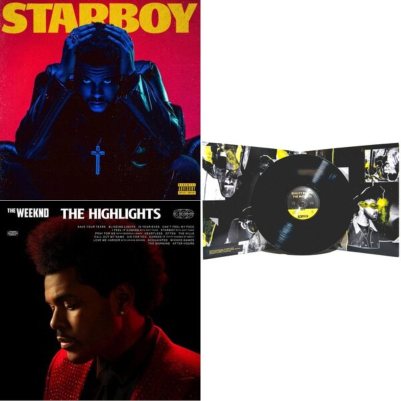 Weeknd – Starboy (2LP/Translucent Red Vinyl/Gatefold) & Highlights (2LP) & Beauty Behind The Madness (X)