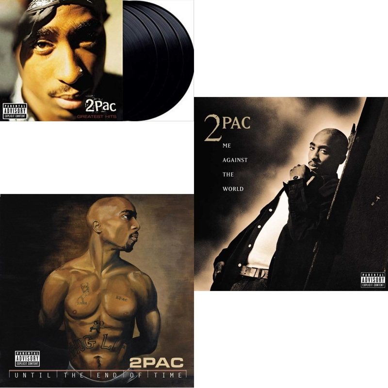 2Pac – Greatest Hits & Until The End Of Time(X) (4LP) & Me Against The World (2LP)