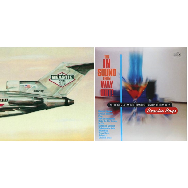 Beastie Boys – Licensed To Ill (30Th Anniversary Edition) & In Sound From Way Out (180G) – LP Vinyl Bundle