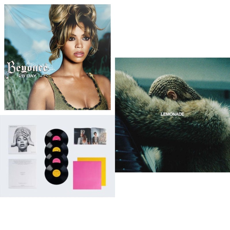 Beyonce – B’day (2LP/180G) & Homecoming: The Live Album (4LP/Slipcase Jacket/Booklet) & Lemonade (Limited 180G Yellow LP Vinyl/Dl Card Includes Audio & Video)