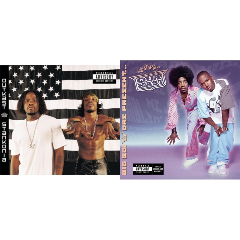 Outkast – Stankonia & Big Boi & Dre Present Outkast (Explicit) – CD Bundle