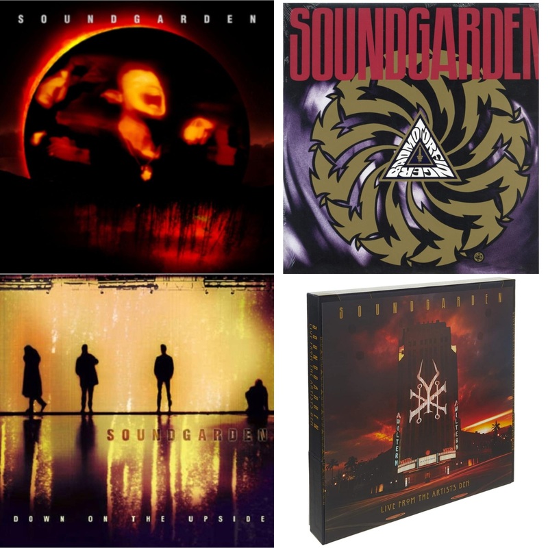 Soundgarden – Superunknown & Badmotorfinger & Down On The Upside (2LP) & Live At The Artists Den (4LP/2CD/Blu-Ray Super Deluxe Edition)