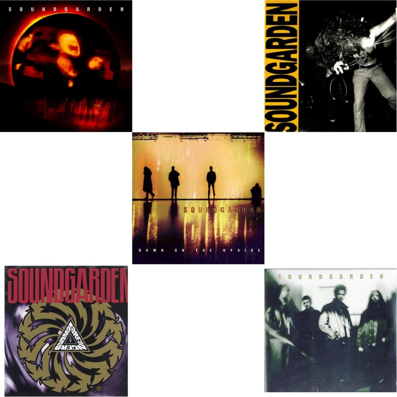 Soundgarden – Superunknown & Badmotorfinger & Down On The Upside (2LP) & Louder Than Love & A-Sides (2 LP)