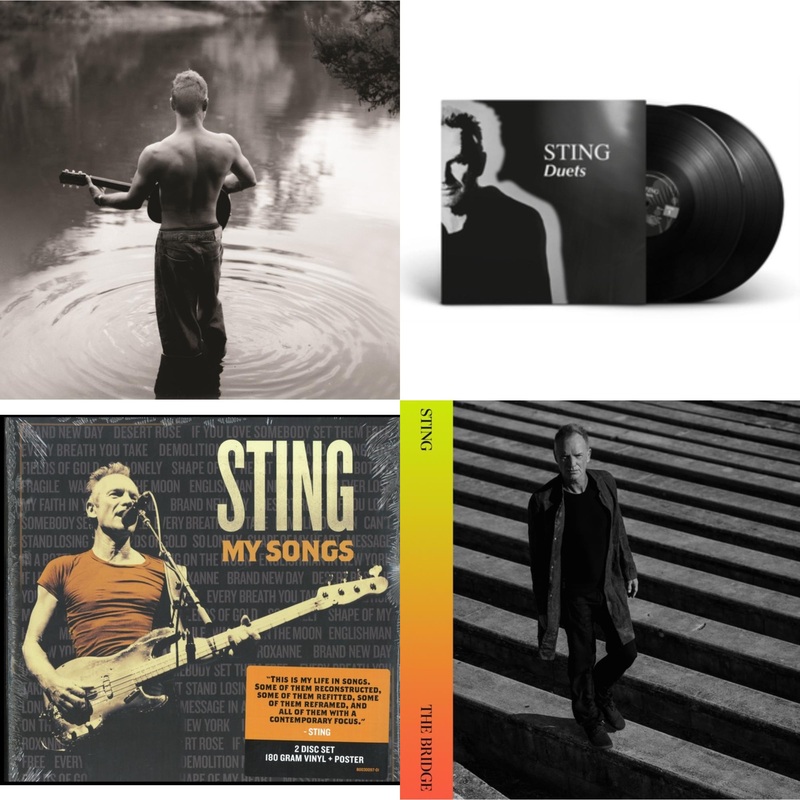 Sting – Best Of 25 Years & Duets (2LP/180G) & My Songs (2 LP) & Bridge