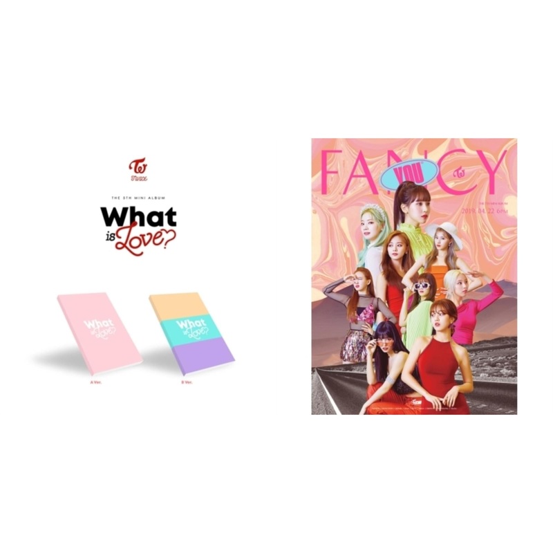 Twice – What Is Love? & Fancy You (7Th Album) – CD Bundle