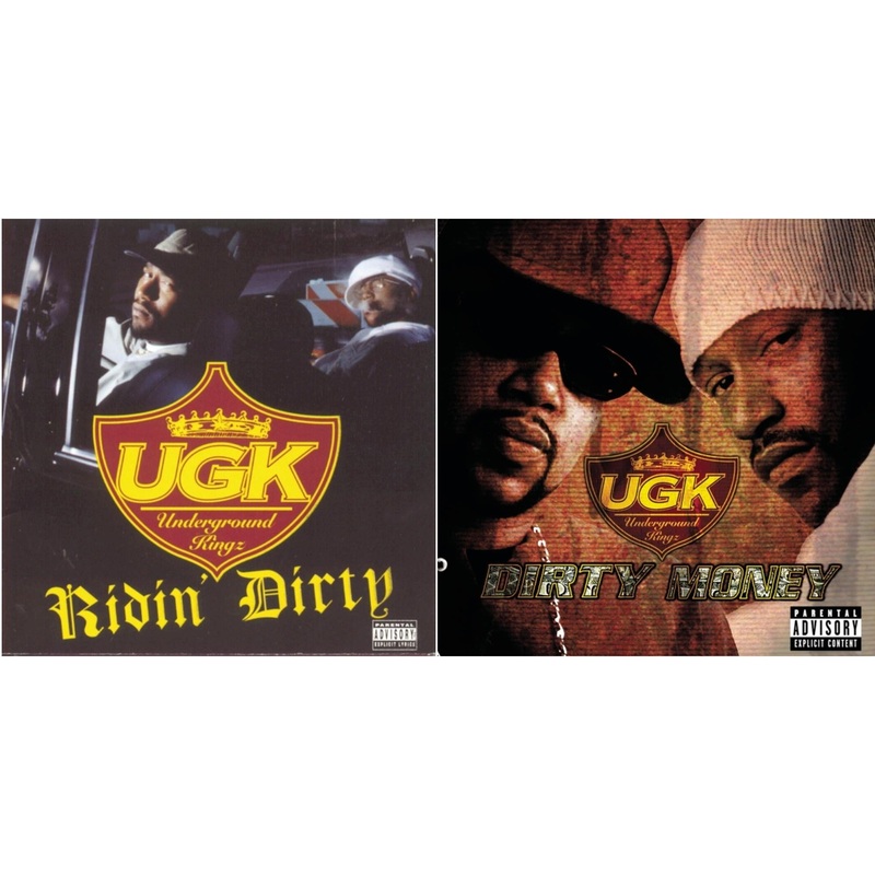 U.G.K. (Underground Kingz) – Ridin Dirty & Dirty Money – CD Bundle